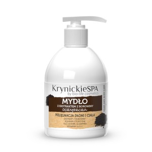 Krynickie Spa Mydło oczyszczające z ekstraktem z borowiny w płynie 300 g